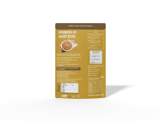 Freeze Dried Moong Dal Halwa