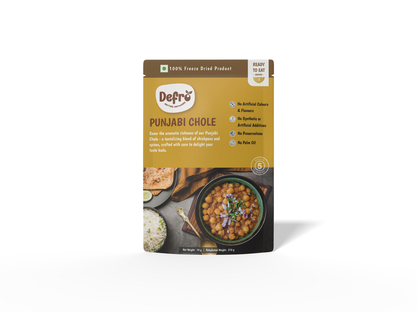 Freeze Dried Punjabi Chole