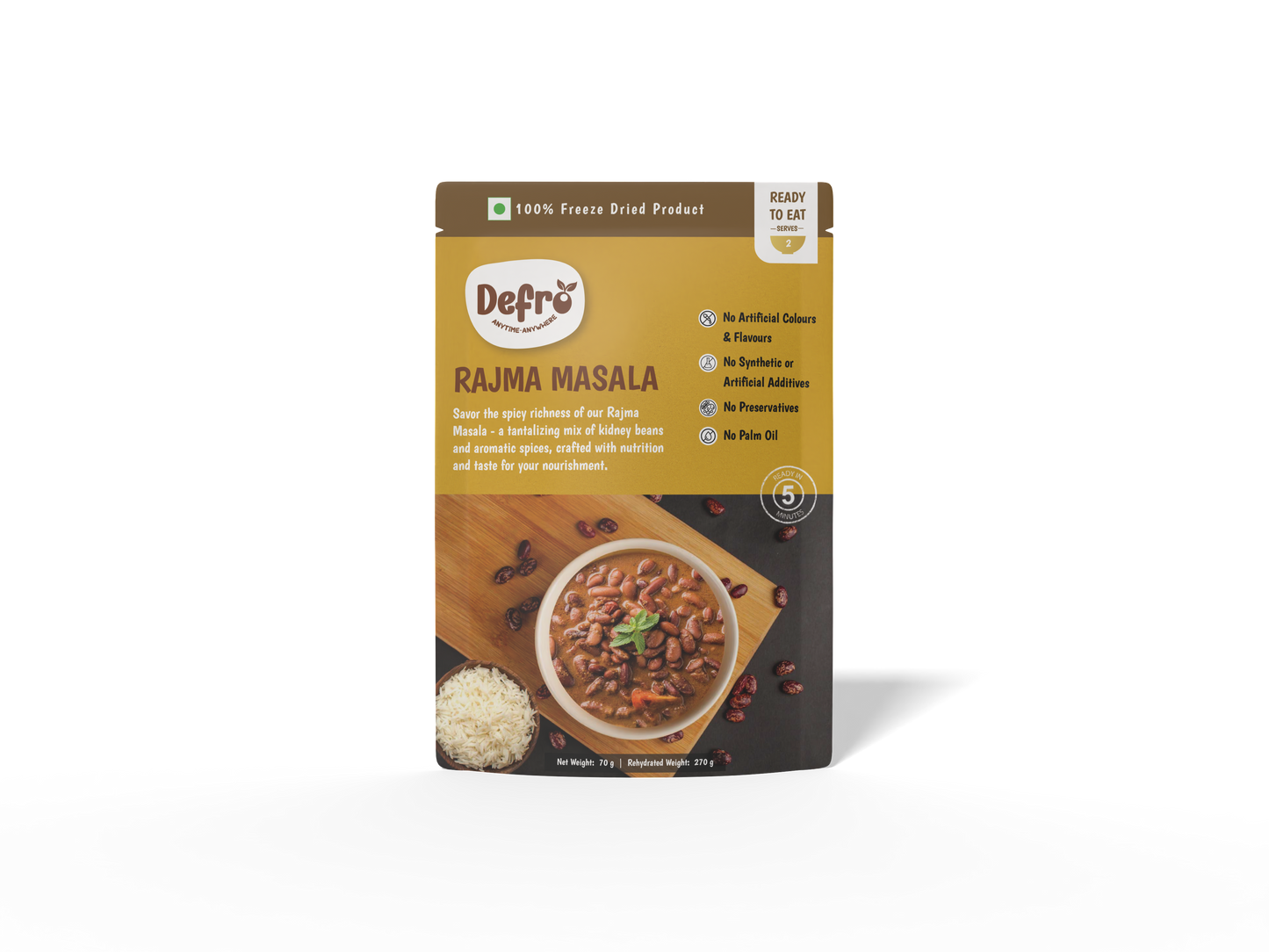 Freeze Dried Rajma Masala
